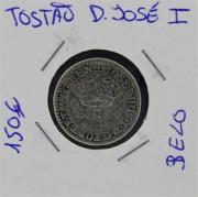 Lote 302 - Numismática - Moedas; Portugal - Monarquia; Tostão D. José I; Moeda em PRATA; Estado: Belo; Cotação pelo anuário numismática 2013 - 150€