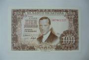 Lote 510 - Notafilia - Notas; Espanha; 100 Pesetas - 1953; Estado: Bela; Cotação Colin B.: 32€; Origem Coleccionador José A.T.Macedo