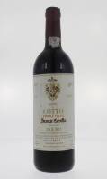 Lote 1261 - Garrafa de vinho tinto da Região do DOURO, da marca QUINTA DO CÔTTO, grande escolha, 1995, colheita das castas tradicionais Durienses, deu origem a 60.454gfs de 750ml e 823gfs de 1.500ml, cabendo a esta o nº 00712, engarrafada na Quinta Montez