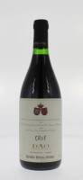 Lote 1263 - Garrafa vinho tinto Dão Carvalho Ribeiro & Ferreira – Reserva 1988 – especialmente seleccionado por ocasião do casamento de S.A.R. o Senhor Dom Duarte Pio, Duque de Bragança com a Senhora Dona Isabel de Herédia