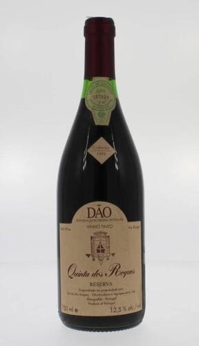 Lote 1283 - Garrafa de vinho tinto da Região do Dão, da marca Quinta dos Roques, Colheita 1994 Reserva