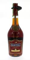 Lote 1285 - Conjunto de garrafa de Cognac, Martell , V.S.O.P. Medaillon Old Fine Cognac, (40% vol. - 700 ml) e Dois cálices em vidro