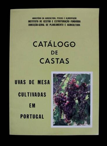 Lote 1289 - Livro de Jorge Trancoso Vaz, "Catálogo de Castas - Uvas de Mesa Cultivadas em Portugal", 1987