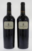 Lote 1330 - Duas garrafas vinho tinto DOC Alentejo Marquês de Borba – João Portugal Ramos – Reserva 2000