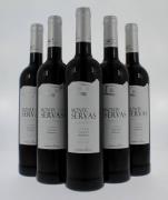 Lote 1348 - Seis garrafas de vinho tinto, da região do Alentejo, da marca Monte das Servas Escolha, 2010, (14% vol. - 750 ml)