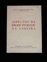 Lote 1350 - Livro de Luís de O. Mendes da Costa e Sousa, "Aspectos da Produtividade na Videira", 1952