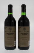 Lote 1398 - Duas garrafas de vinho tinto da Região do Alentejo da marca TERRAS DE CANTE, 1991