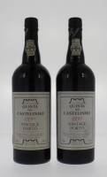 Lote 1409 - Duas garrafas de vinho do Porto, Quinta do Castelinho, Vintage 1991