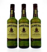 Lote 1439 - Três garrafas de Irish Whiskey, Jameson, Triple Distilled