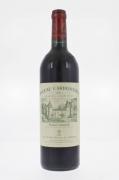 Lote 1459 - Garrafa de vinho tinto da Região de BORDEAUX - FRANCE, da marca CHATEAU CARBONNIEUX - PESSAC LÉOGNAN, 2001, á venda em sites da especialidade com valores médios de P.V.P. de 40€ - www.wine-searcher.com