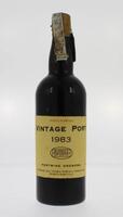 Lote 1463 - Garrafa de Vinho do Porto, Borges, Vintage Porto 1983, á venda em sites da especialidade com P.V.P. de 205,00€ - www.wine-searcher.com