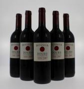 Lote 1507 - Seis garrafas de vinho tinto, da região do Douro, da marca Divinica, 2007, (12,5% vol. - 750 ml)