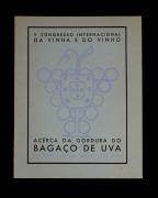 Lote 1556 - Livro de Isidoro D'Oliveira Carvalho Costa Netto, "Acerca da Gordura do Bagaço de Uva", 1938