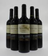 Lote 1557 - Seis garrafas de vinho tinto, da região do Valle Central - Chile, da marca Frontera Shiraz - Concha Y Toro, (13% vol. - 750 ml), 2007