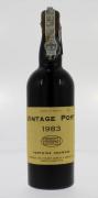 Lote 1588 - Garrafa de Vinho do Porto, Borges, Vintage Porto 1983, á venda em sites da especialidade com P.V.P. de 205,00€ - www.wine-searcher.com
