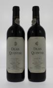 Lote 1637 - Duas garrafas de vinho tinto da região do Douro, Duas Quintas, Reserva 1997