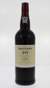 Lote 1722 - Garrafa de vinho do Porto, W. & J Graham`s, 20 Years Tawny Port, (20% vol. - 750 ml)