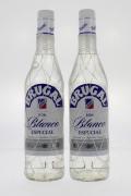 Lote 1761 - Duas garrafas de Rum, Blanco Especial, Brugal, Elaborado en la República Dominicana