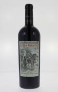 Lote 1828 - Garrafa de vinho tinto, da região do Alentejo, da marca Pêra - Manca, 2007, foram produzidos 24.000 litros em garrafas numeradas cabendo a esta o n.º 01501, (14% vol. - 750 ml), á venda em sites da especialidade com P.V.P. de 189,00 € - www.garrafeiranacional.com