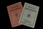 Lote 1873 - Dois Livros: Boletim da Federação dos Vinicultores do Dão - números 1 e 2 da série II Março e Abril de 1945