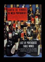 Lote 1889 - Livro da "Carta de Vinhos de Mesa Portugueses", Contém a lista dos premiados no III Concurso Nacional de Vinhos Engarrafados, 1962