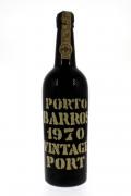 Lote 1897 - Garrafa de vinho do Porto Barros, 1970 Vintage Port