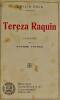 Lote 2062 - Tereza Raquin, Émile Zola, Tradução de Chagas Franco, Lisboa, 1932. Encadernação de meia francesa de pele com rótulo a ouro. Exemplar desta afamada obra de Zola. Comprimento 20 cm. - 3