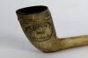 Lote 2463 - Cachimbo Vitoriano de faiança Inglesa ( Clay Pipe) com selo de Eckington Mall Sheffield ( 1830-1850?). - 4