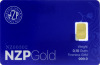 Lote 79 - BARRA DE OURO 999,9 - Barra de ouro 99,9% de 0,10 g. Em invólucro selado e certificado em forma de Cartão de Crédito NZP Gold emitido pela Niziplioglu Metal Rafineri. Nº NZ00302. Peso: 0.10 g. http://www.lbma.org.uk/pricing-and-statistics   - 3