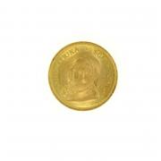 Lote 2738 - Moeda de ouro da Africa do Sul, 1 Krugerrand de 1971, com 1 onça de ouro fino e de peso total 33,93gr, em estado Soberba