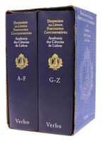 Lote 12 - DICIONÁRIO DA LÍNGUA PORTUGUESA CONTEMPORÂNEA DA ACADEMIA DAS CIÊNCIAS DE LISBOA - 2 Vols. Por AAVV; uma realização da Academia das Ciências de Lisboa e da Fundação Calouste Gulbenkian, Lisboa, Editorial Verbo, 2001. 2 vols. obra completa. Dicio