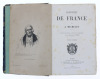 Lote 23 - HISTOIRE DE FRANCE, LIVROS - 18 Vols. Por Jules Michelet; avec illustrations par Vierge, Paris, Librairie Internationale A. Lacroix & Cie, Éditeurs, 1876-1877. "Nouvelle édition, revue et augmentée". Encadernação inglesa com gravações e títulos - 2