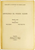 Lote 198 - ANTOLOGIA DE POESIA ALEMÃ - selecção e notas de Wolfgang Kayser; Paulo Quintela; Albin Eduard Beau, Lisboa, Livraria Clássica Editora; Publicações do Instituto de Cultura Alemã, 1944. Luxuosa encadernação francesa em pele com títulos, gravaçõe - 2