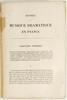 Lote 248 - HISTOIRE DE LA MUSIQUE DRAMATIQUE EN FRANCE, DEPUIS SES ORIGINES JUSQU'A NOS JOURS - Gustave Chouquet, Paris, Librairie Firmim Didot Frères, Fils et Cie, 1873. Raríssimo. Peça de colecção. Encadernação editorial em brochura. Conserva a rara cap - 3