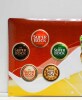 Lote 12 - PLACA PUBLICITARIA CERVEJA SUPER BOCK - Em folha metálica, com decoração policromada e relevada, reproduzindo garrafas com publicidade a diversas cervejas "Green, Sabor Autêntico, Stout, Twin, e Abadia". Dim: 24x40 cm. Nota: como nova - 2