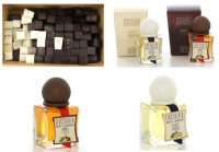 Lote 5 - CIOCCOLATO, GRANDE LOTE DE PERFUMES VINTAGE - Conjunto de 125 unidades, composto por Eau de Toilette "MON AMOUR - Bianco Classico" e "MON AMOUR - Fondente Extra", 30 ml (cada), Made in Italy. Nota: sem uso, em caixas de origem, podem apresentar s