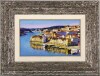 Lote 5 - MOTA URGEIRO (n.1946) - Original - Pintura a óleo sobre madeira, assinada, motivo "Vista do Porto com Rio Douro". Dim: 30x50 cm (moldura com 60x80 cm). Óleo deste autor foi vendido por € 3.400 numa leiloeira em Lisboa. Nota: Mota Urgeiro é consid