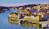 Lote 5 - MOTA URGEIRO (n.1946) - Original - Pintura a óleo sobre madeira, assinada, motivo "Vista do Porto com Rio Douro". Dim: 30x50 cm (moldura com 60x80 cm). Óleo deste autor foi vendido por € 3.400 numa leiloeira em Lisboa. Nota: Mota Urgeiro é consid - 3