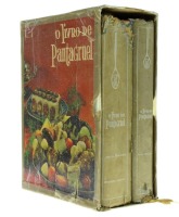 Lote 52 - O LIVRO DE PANTAGRUEL - BERTHA ROSA-LIMPO - 2 Vols. Assinados pela autora. Com a colaboração de seus filhos Jorge Brum do Canto e Maria Manuela Limpo Caetano, Editorial O Século. 31ª Edição. Conjunto igual á venda por 60.00€. Nota: falhas e defe