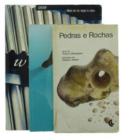 Lote 64 - LIVROS DIVERSOS - 3 Vols. Pedras e Rochas (Troels V. Ostergaard/ Gregers Jenson); Profusamente ilustrado; Le Silence De La Mer (Vercors); White Heat: People and Technology (Caroll Pursell). Nota: exemplares bem estimados