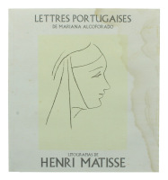 Lote 129 - LITOGRAFIAS DE HENRI MATISSE - Mariana Alcoforado, Catálogo de exposição, 2004. Profusamente ilustrado com litografias do artista. Nota: capa com mancha de humidade