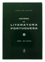 Lote 154 - HISTÓRIA DA LITERATURA PORTUGUESA (SÉC. XII - XVIII) - Por António José Barreiros. Editora PAX. Vol. I. Exemplar bem estimado. Edição de autor com 613 págs. Encadernação de capa de brochura