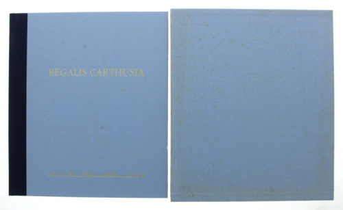 Lote 224 - REGALIS CARTHUSIA, FUNDACIONE CASSA DI RISPARMIO DELLA PROVINCIE LOMBARDO - 1996, LIVRO - Edição especial em capa dura e com ferros em ouro. Com capa protectora e caixa arquivadora. Profusamente ilustrado. Exemplar igual (usado) com preço de ve