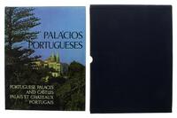 Lote 256 - PALÁCIOS PORTUGUESES, LIVRO - Por Raul Lino Capa. Edição trilingue (português, inglês e francês). Exemplar bem estimado. Exemplar idêntico encontra-se à venda por € 51,52 + portes. Encadernação cartonada em pele sintética com ferros a ouro, p