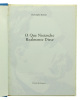 Lote 257 - LIVROS DIVERSOS - 2 Vols. "Emmanuelle - Obras Primas da Literatura Erótica (Emmanuelle Arsan)"; e "Nietzsche (Cristophe Baroni)". Nota: exemplares bem estimados - 3