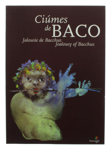 Lote 296 - CÍUMES DE BACO - JEALOUSIE DE BACCHUS, JEALOUSY OF BACCHUS - Por Martins Pereira. (Gaspar). Tema: Um olhar sobre a vitivinicultura portuguesa. Exemplar bem estimado. Exemplar idêntico encontra-se à venda por € 40. Encadernação de capa de brochu