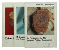 Lote 381 - SUBSÍDIOS PARA A HISTÓRIA ECONÓMICA DE PORTUGAL - Conjunto vintage de 3 volumes de capa mole. Edição do Banco Pinto & Sotto Mayor. Livros em Exemplar bem estimado. Coleção idêntica (usada) à venda por € 25. Capa cartonada mole. Consultar valor 