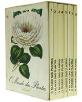 Lote 414 - ENCICLOPÉDIA "O MUNDO DAS PLANTAS" - Coleção com 8 Vols., da Verbo juvenil (1971/1972). Bem Conservados. Encadernação de capa dura com caixa arquivadora. Profusamente ilustrados com fotografias, desenhos, informação científica e prática sobre u