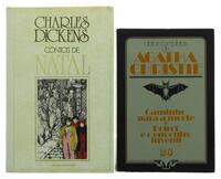 Lote 417 - LIVROS DIVERSOS - 2 Vols. Contos de Natal por Charles Dickens (Círculo de Leitores), capa dura: Obras completas de Agatha Cristie - Caminho para a morte e Poiret e o encontro juvenil. Nota: Livros bem conservados