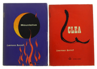 Lote 528 - LIVROS DA AUTORIA DE LAWRNCE DURREL - 2 Vols. “Mountolive” e “Clea”. Ano: 1961. Editora: Ulisseia. Nota: sinais de manuseamento e desgastes